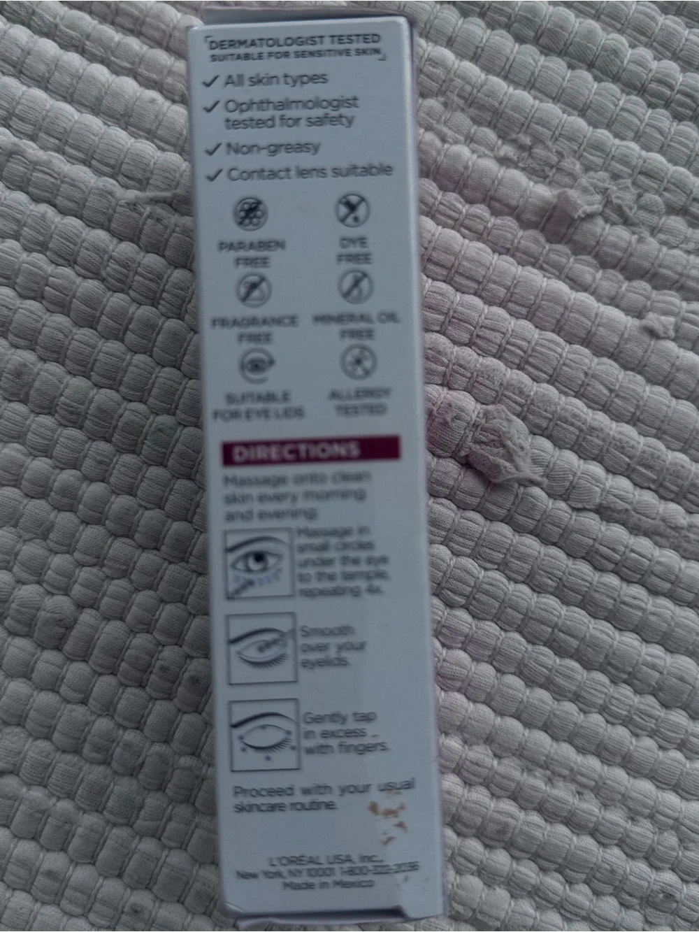 L’Oréal Revitalift Hyaluronic + Caffeine Brightening Eye Serum 20ml